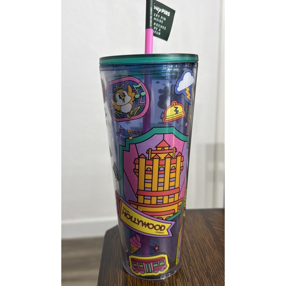 Disney Parks 2026 Hollywood Studios Starbucks Tumbler Only (No Mystery Pins) NEW